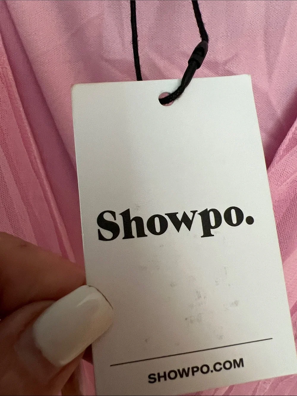 NWT REVOLVE Australia SHOWPO Jiraye pink tulle fit flare midi dress US 12 - Picture 5 of 11